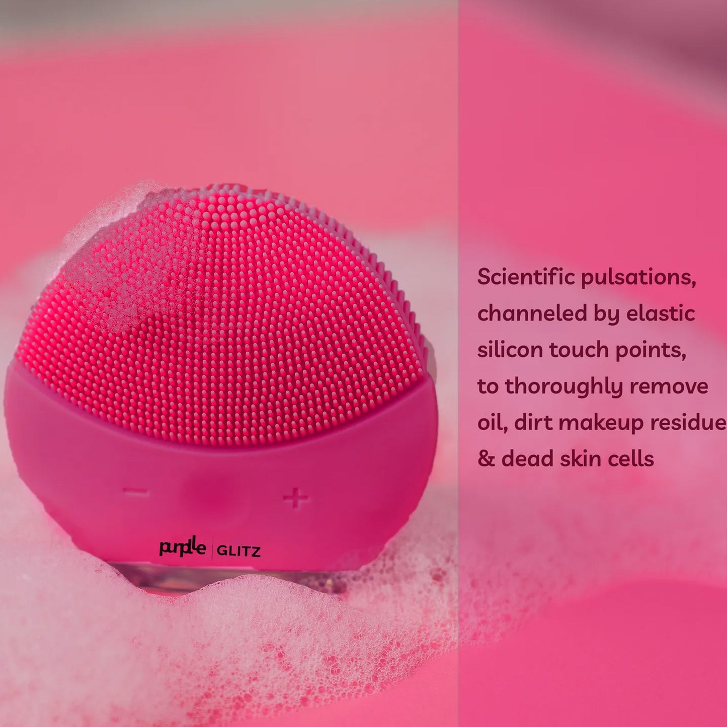 Purplle Glitz Facial Cleansing Brush