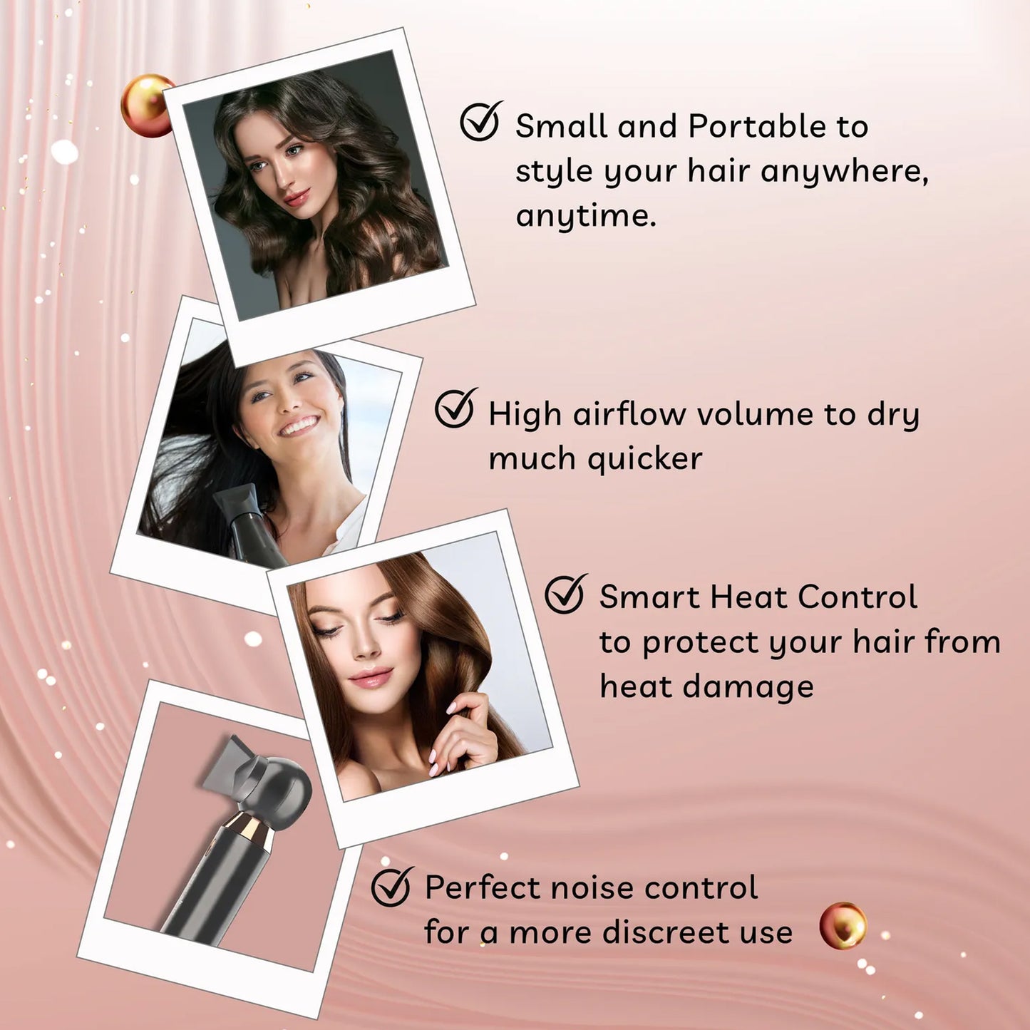 Purplle Glitz Professional Hair Dryer