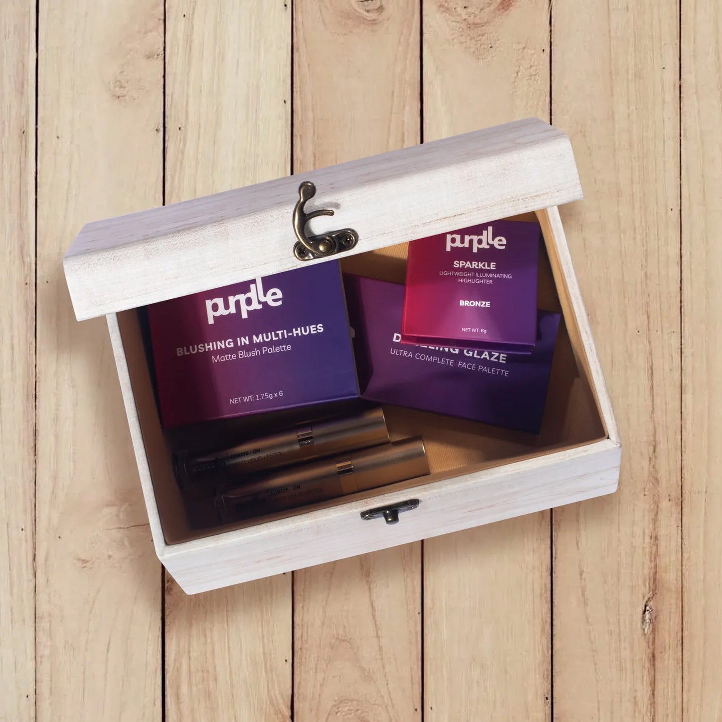 Purplle Bella White Trousseau Box