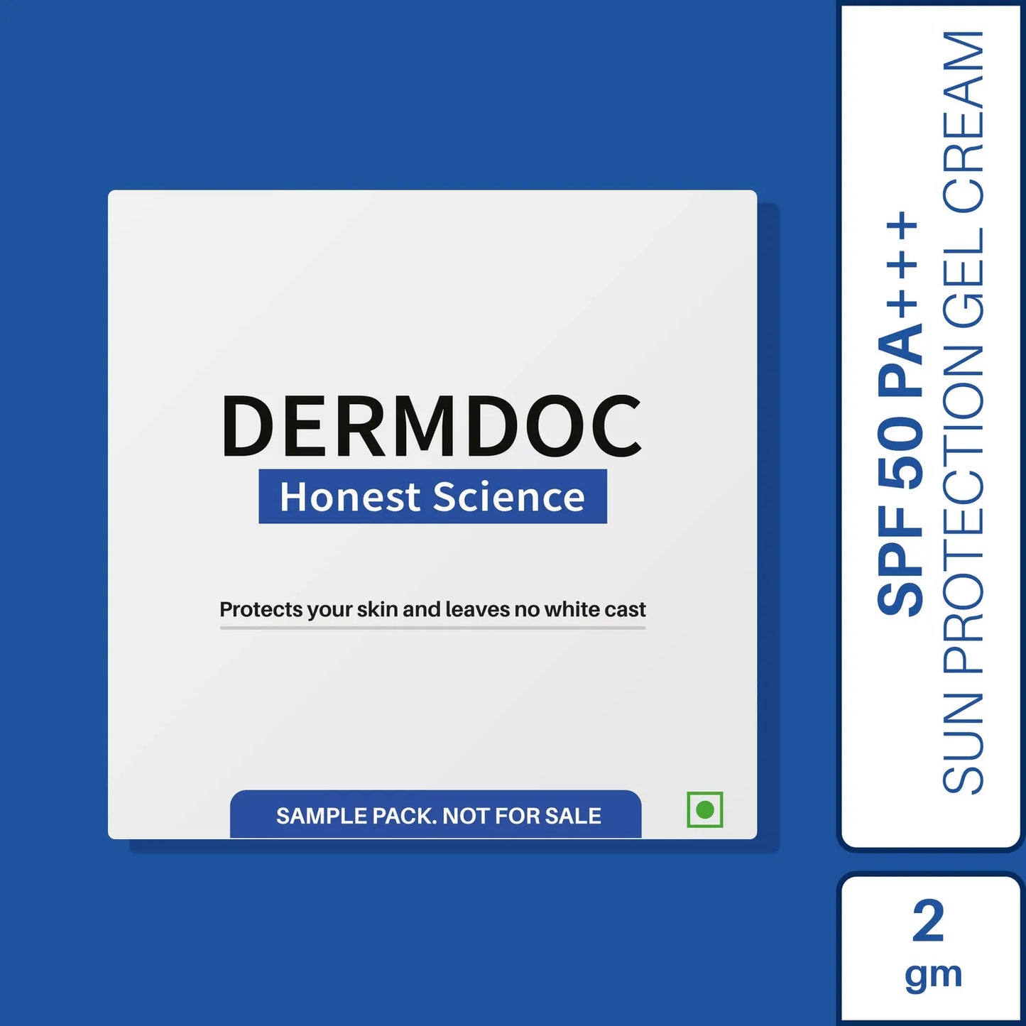 DermDoc Sunscreen SPF 50 PA+++ Sampler