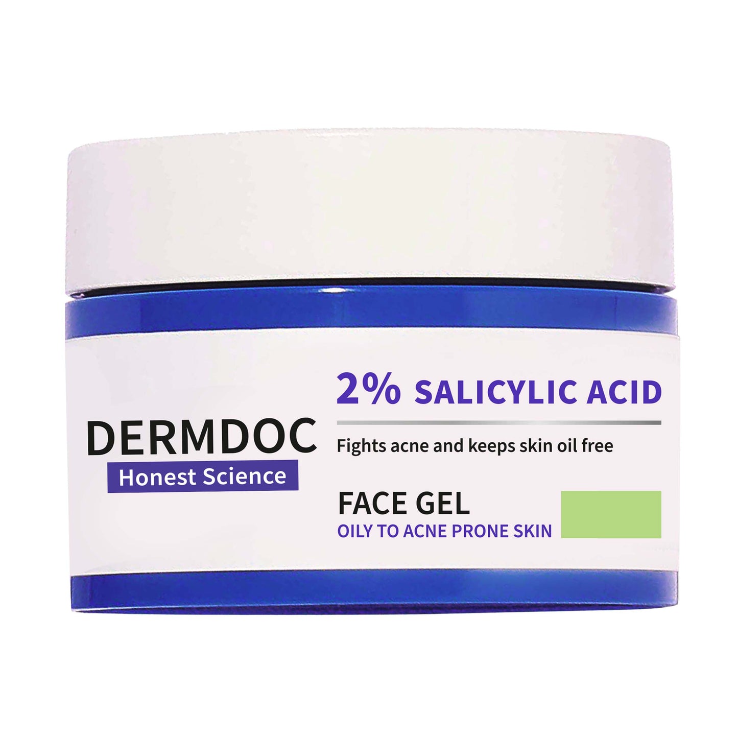 DermDoc 2% Salicylic Anti Acne Face Gel (50 g)