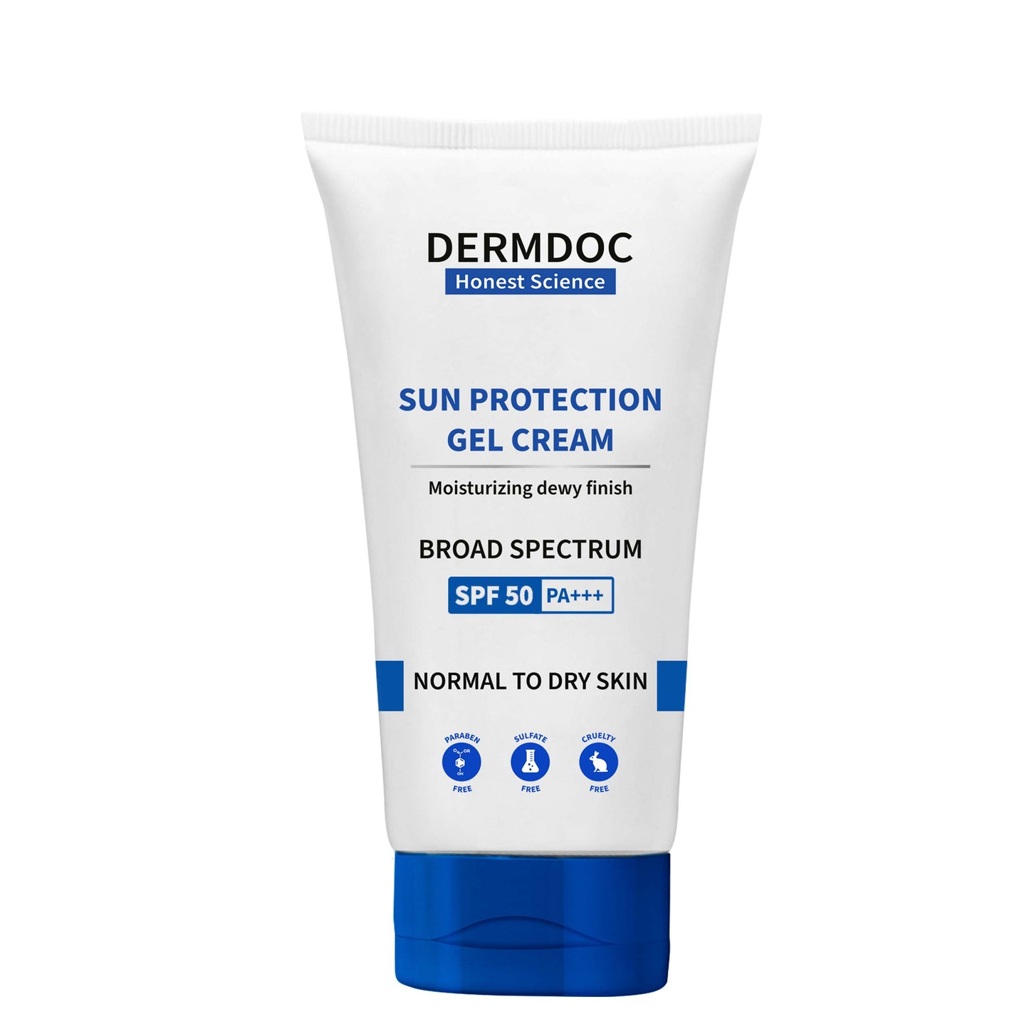 DermDoc by Purplle UVA & UVB Broad Spectrum Sun Protection Gel Cream with SPF 50 & PA+++