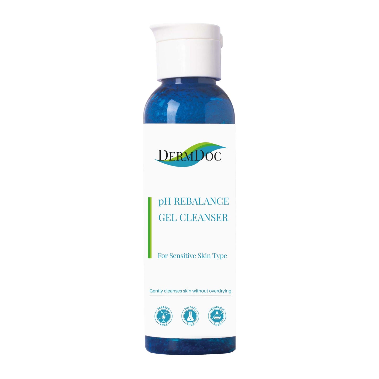 DermDoc pH Rebalance Gel Cleanser For Sensitive Skin (120 ml)