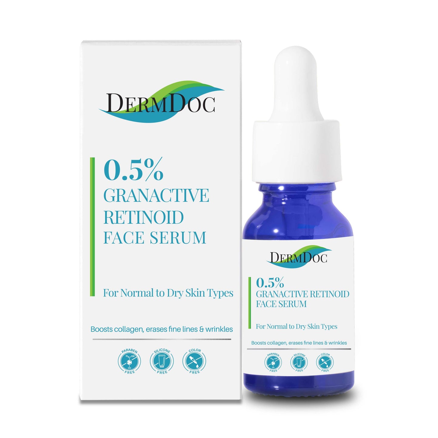 DermDoc 0.5% Retinol Serum (Granactive Retinoid) (10 ml)
