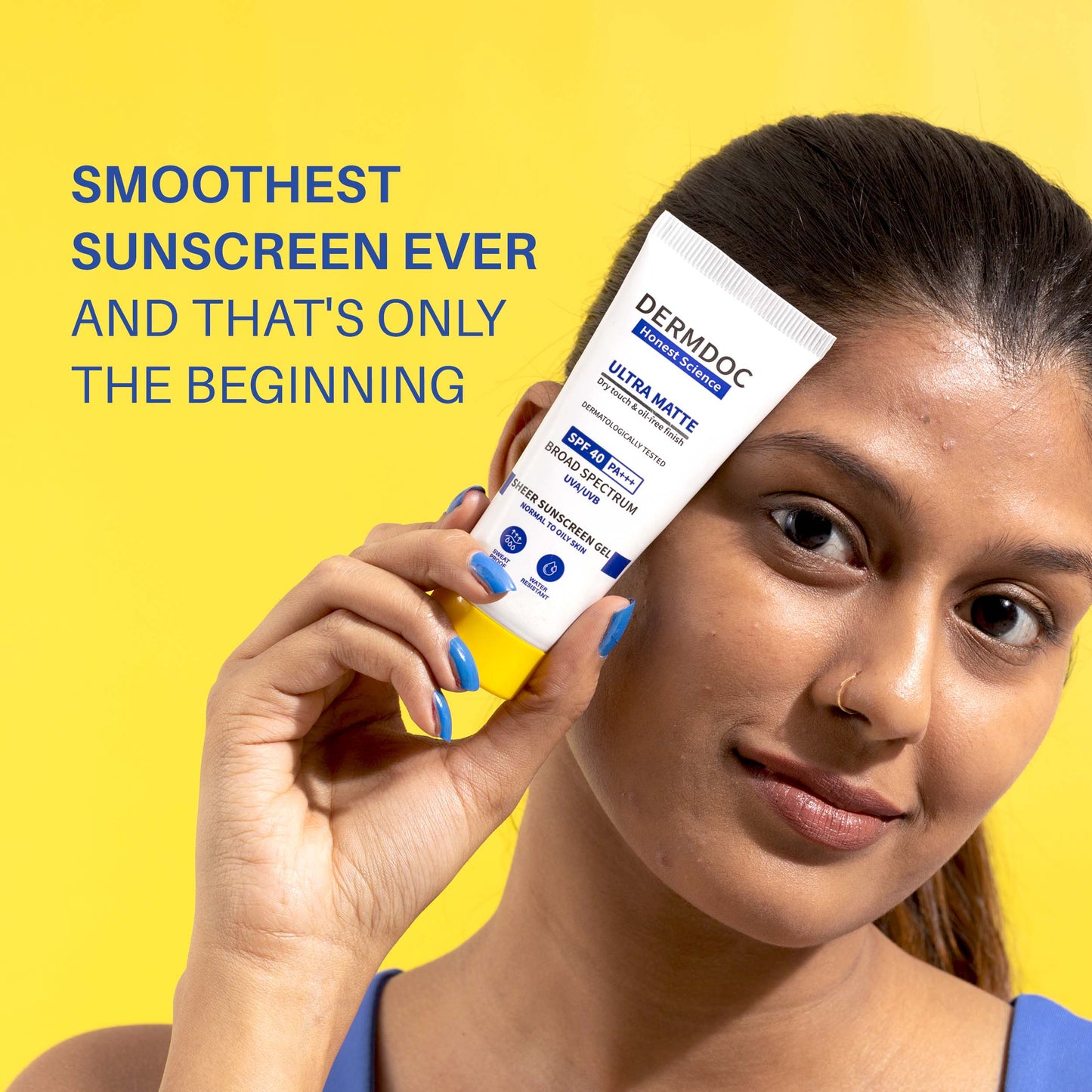 DermDoc Ultra Matte Sheer Sunscreen with SPF 40 & PA+++