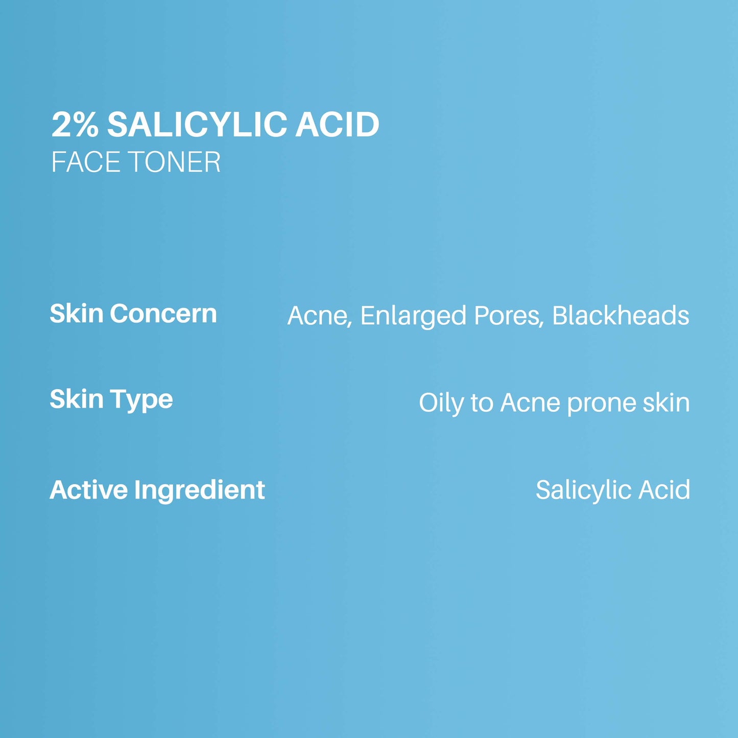 DermDoc Salicylic Acid Anti Acne Face Toner (100 ml)