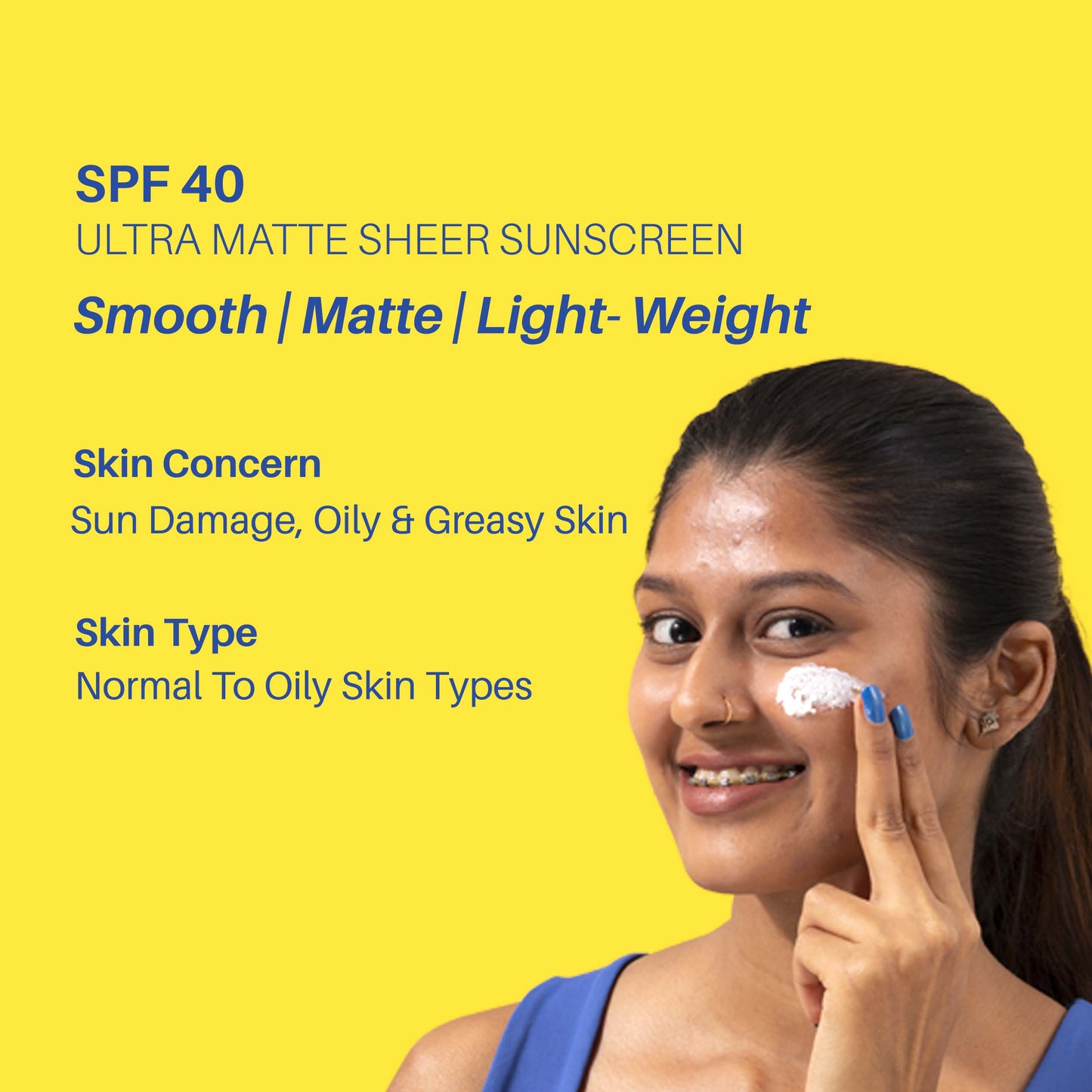 DermDoc Ultra Matte Sheer Sunscreen with SPF 40 & PA+++