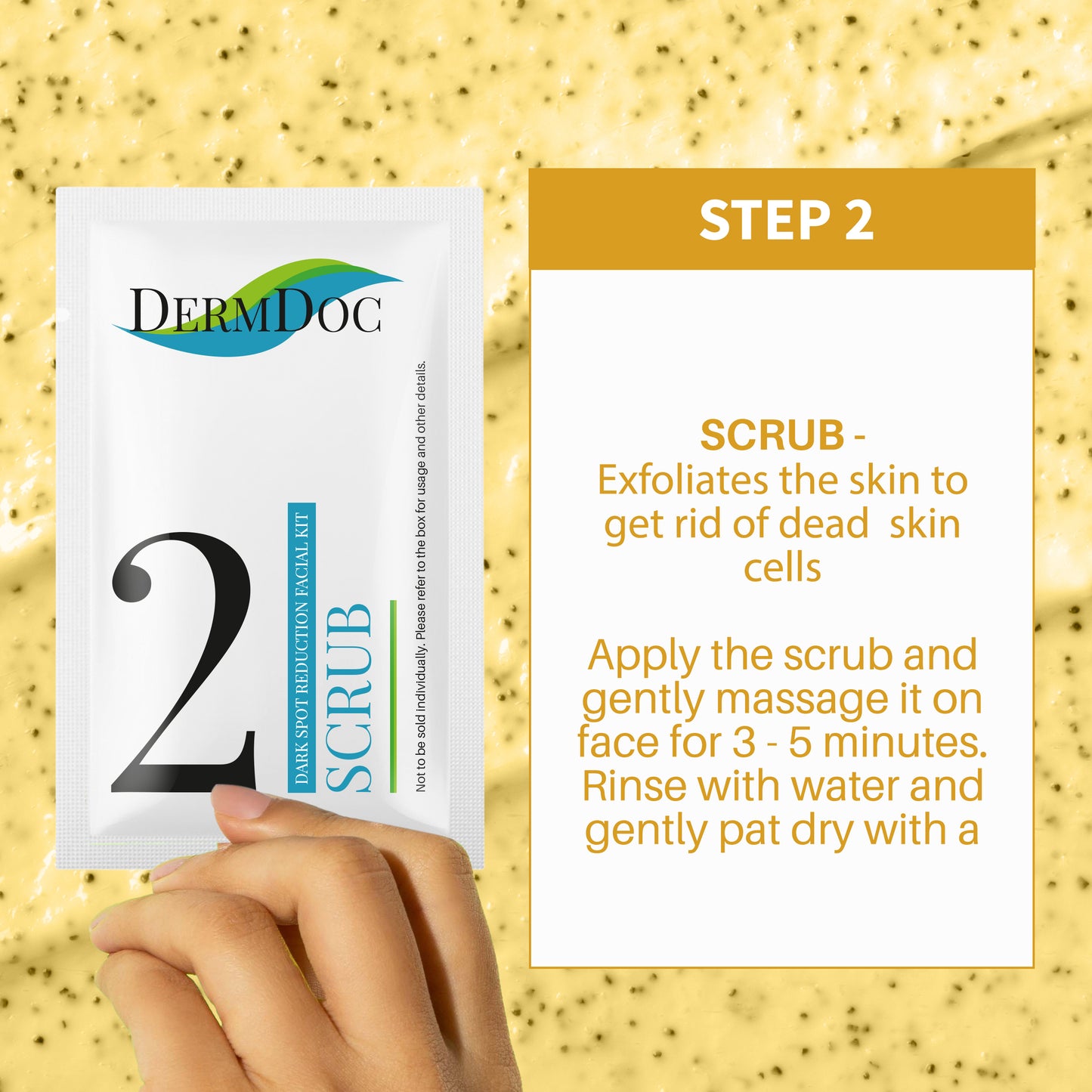 DermDoc Dark Spot Reduction Facial Kit with Niacinamide & Sodium Ascorbic Acid (36 g)