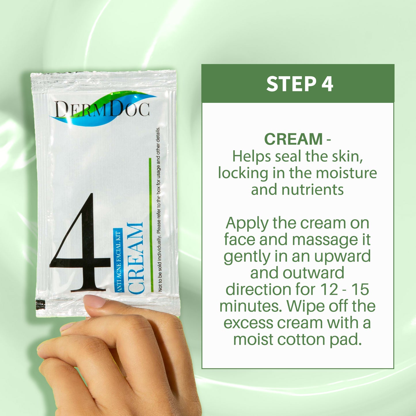DermDoc Anti Acne Facial Kit with Salicylic Acid For Clear & Acne Free Skin (34 g)
