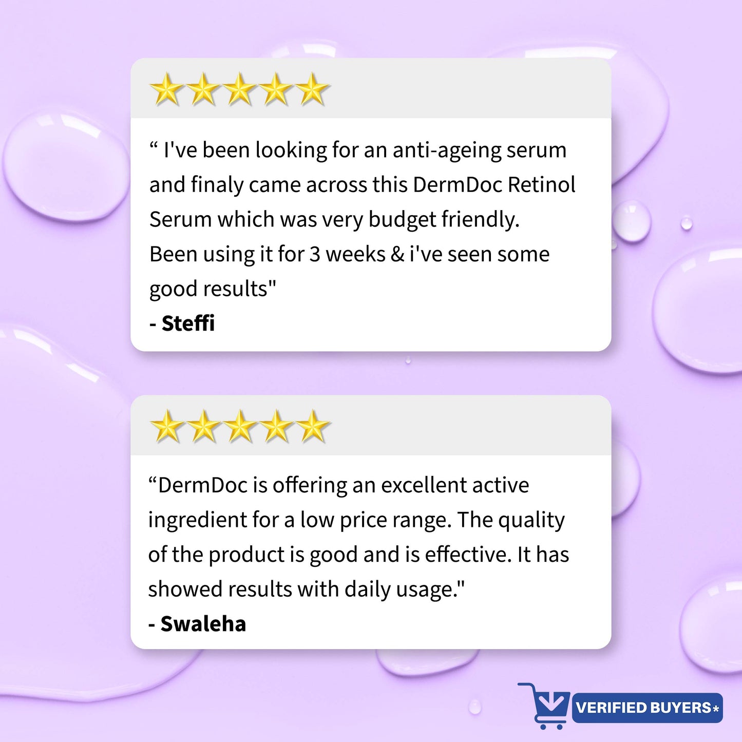 DermDoc 0.5% Retinol Serum (Granactive Retinoid) (10 ml)