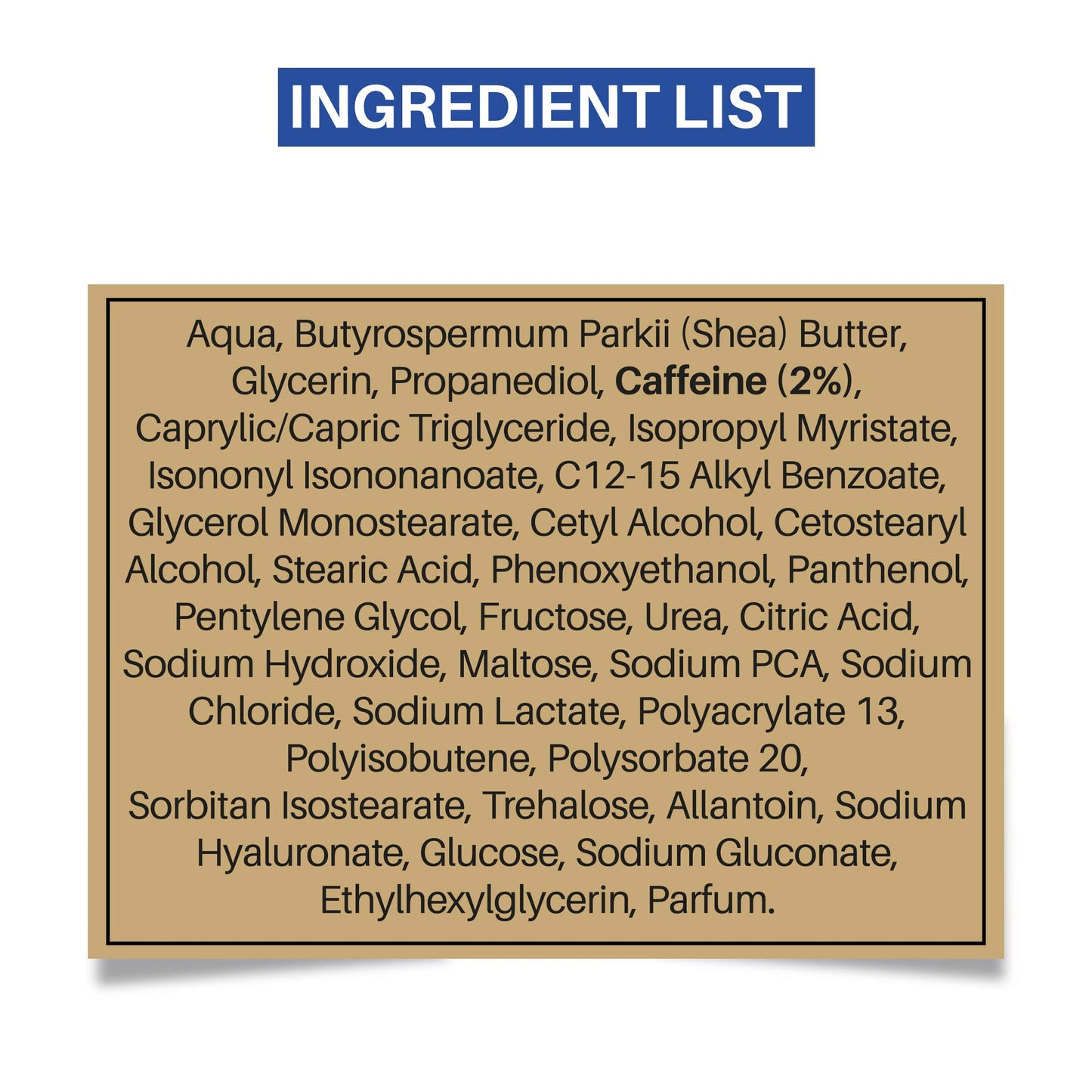 DermDoc 2% Caffeine Day Cream (50 gm)
