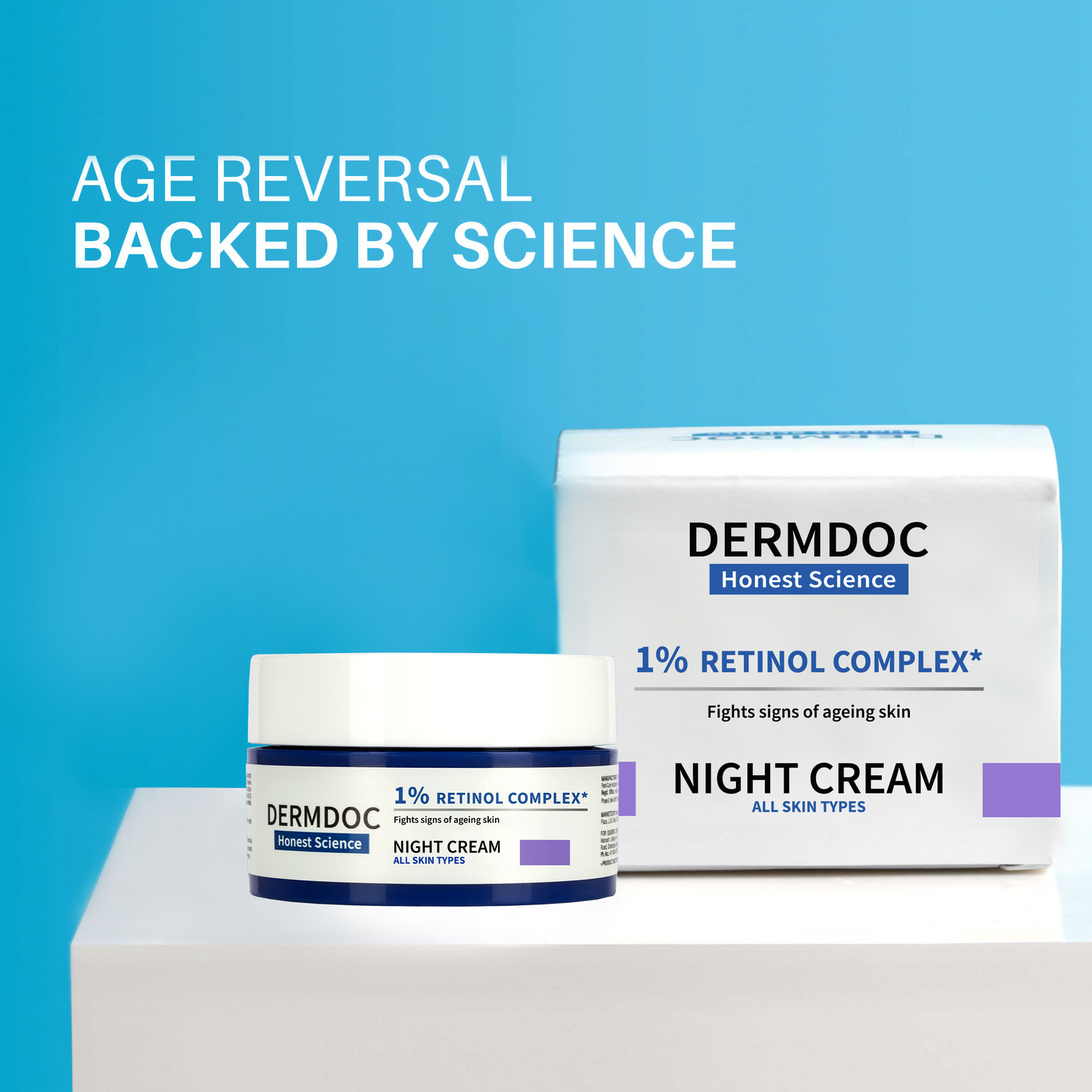 DERMDOC 1% Retinol Complex Night Cream (25g)