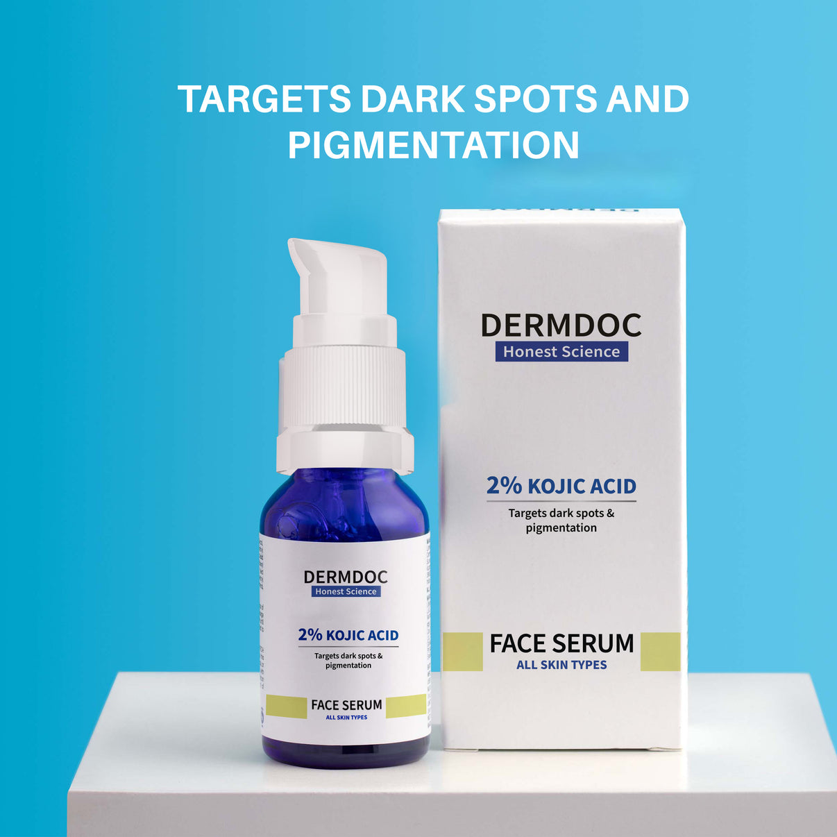 DERMDOC 2 Kojic Acid Face Serum Serum for brightening, dark spots, hyperpigmentation DermDoc