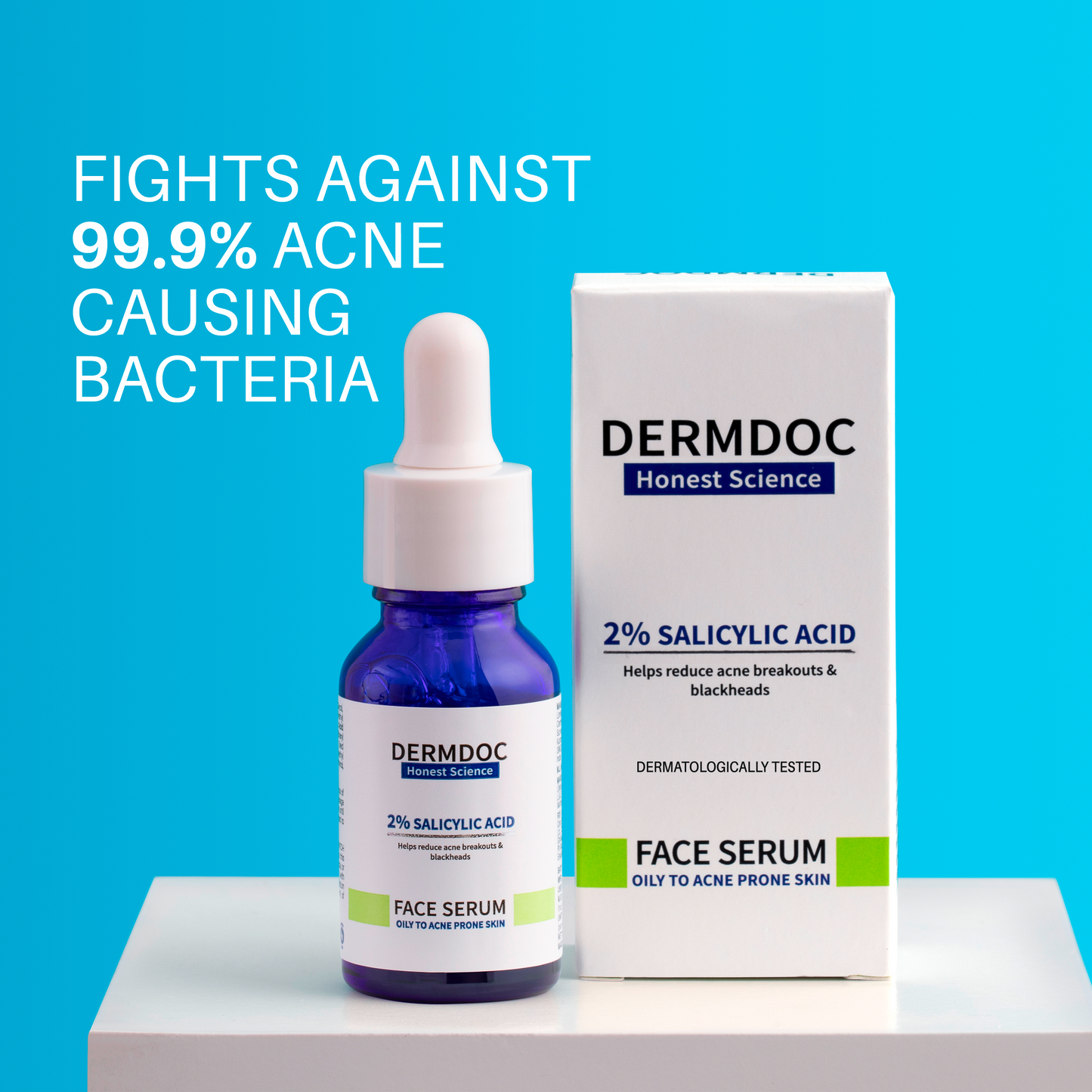 DermDoc 2% Salicylic Acid Anti Acne Face Serum (15 ml)