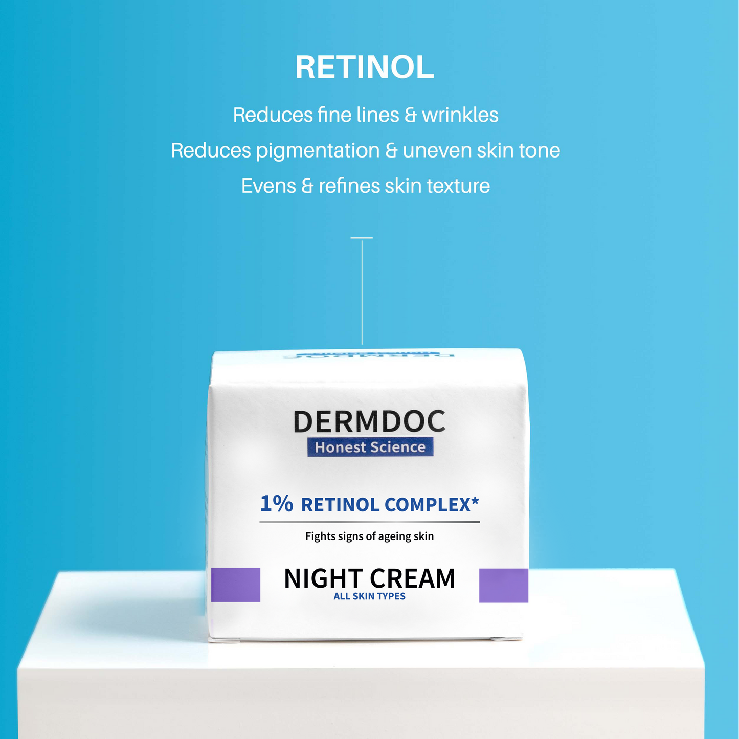 DERMDOC 1% Retinol Complex Night Cream (25g)