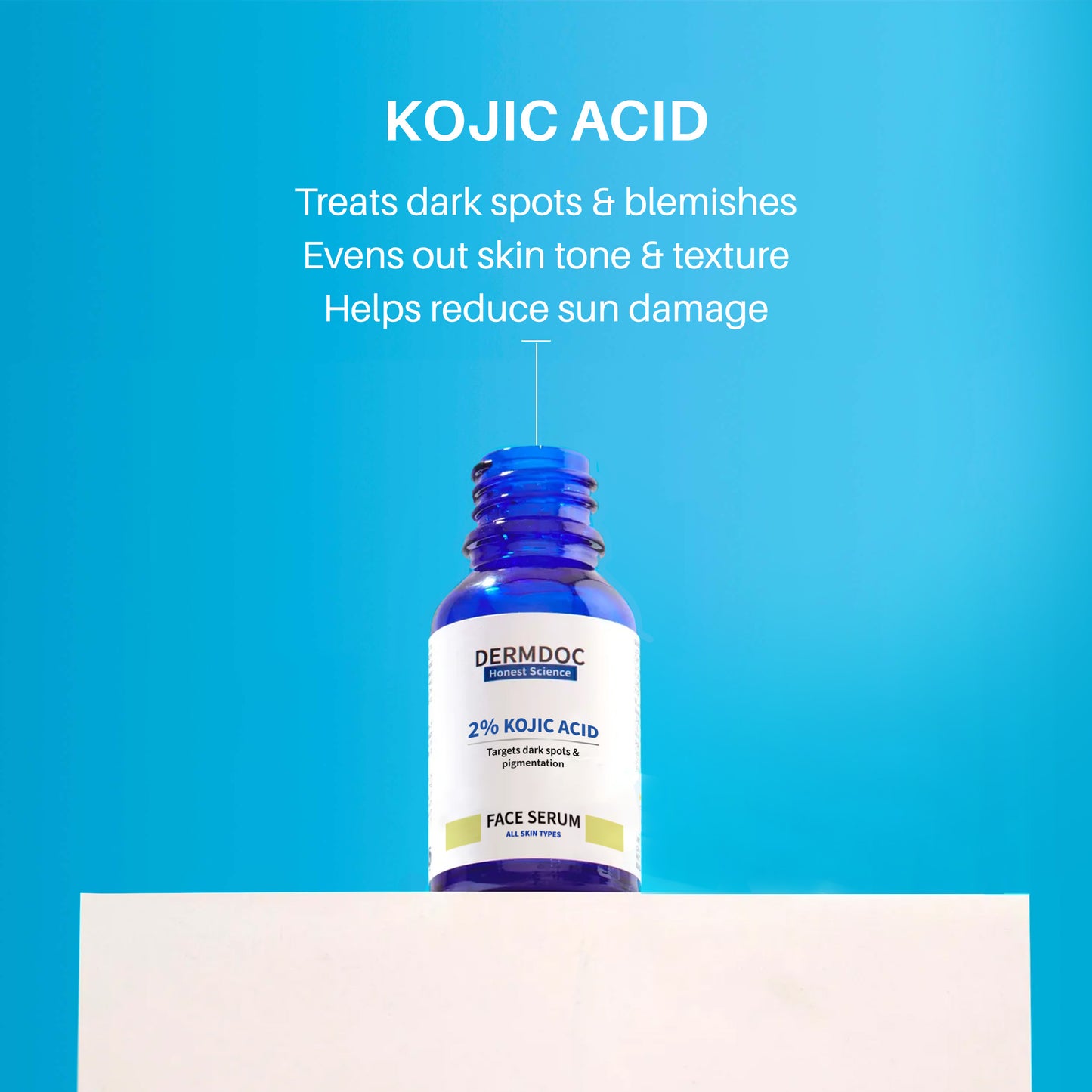 DERMDOC 2% Kojic Acid Face Serum (15ml)