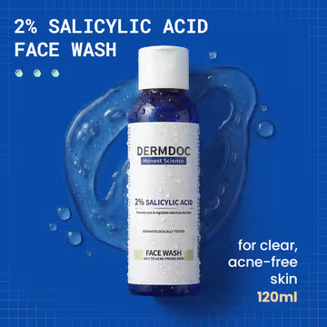 DERMDOC 2% Salicylic Acid Face Wash