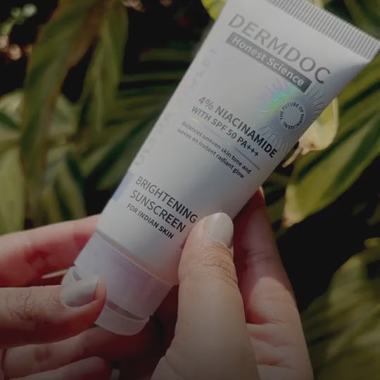 DERMDOC 4% Niacinamide Ultra Violet Brightening Sunscreen – DermDoc