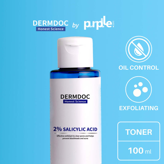 DermDoc Salicylic Acid Anti Acne Face Toner (100 ml)