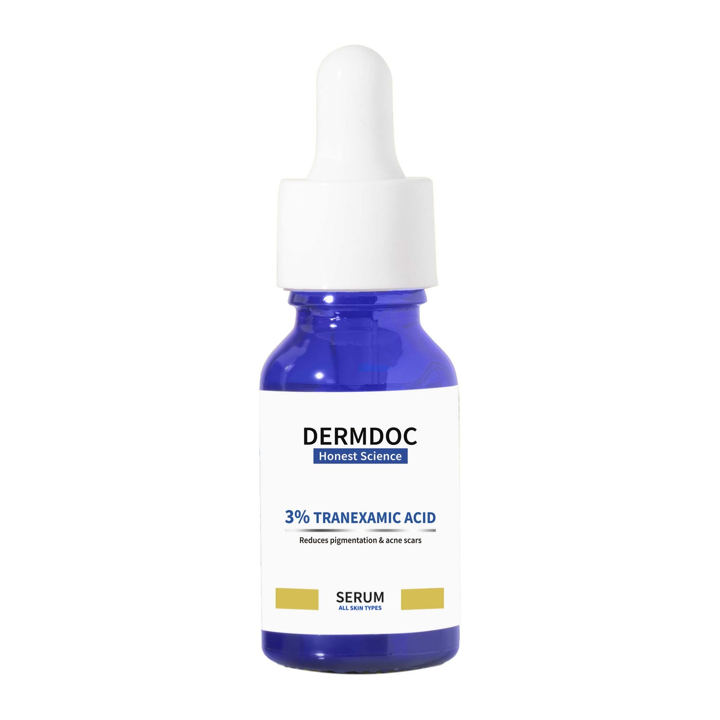 DermDoc 3% Tranexamic Face & Body Serum For Even-Toned Skin (15ml)