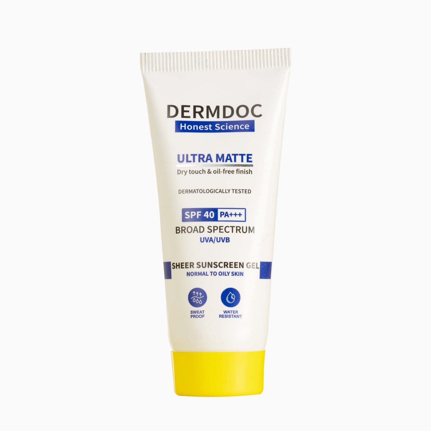 DermDoc Ultra Matte Sheer Sunscreen with SPF 40 & PA+++