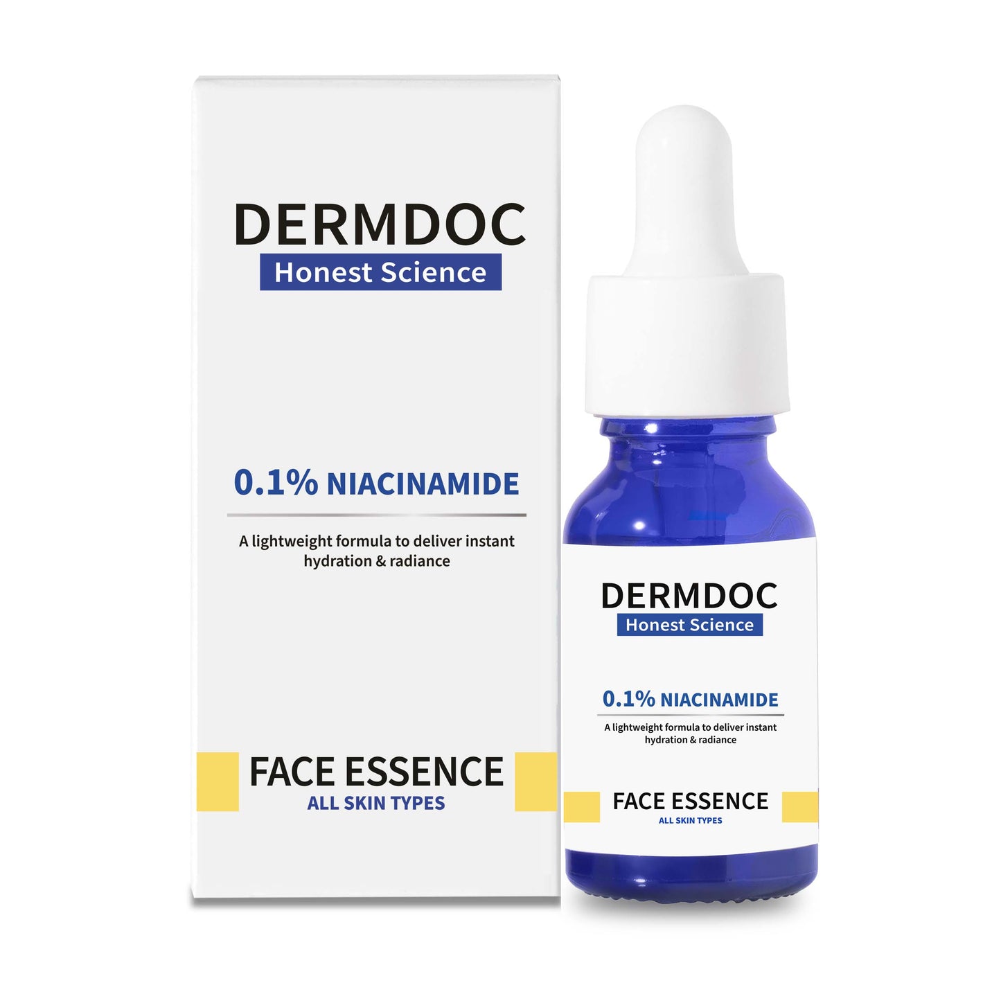 DermDoc 0.1% Niacinamide Face Essence (30ml)