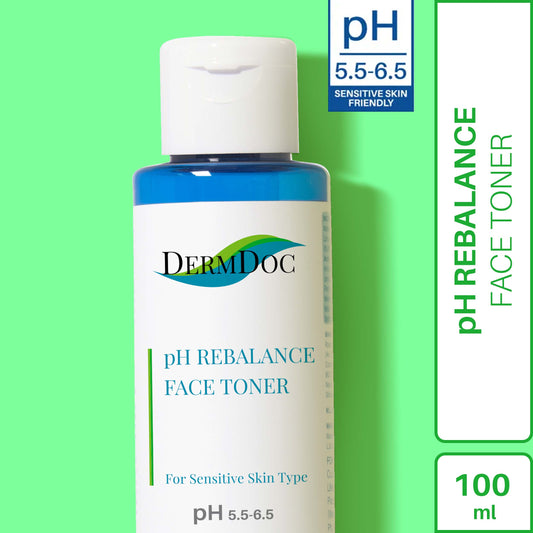 DermDoc pH Rebalance Face Toner For Smooth Skin (100 ml)