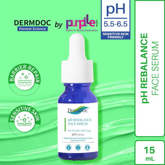 DermDoc pH Rebalance Face Serum For Sensitive Skin (15 ml)
